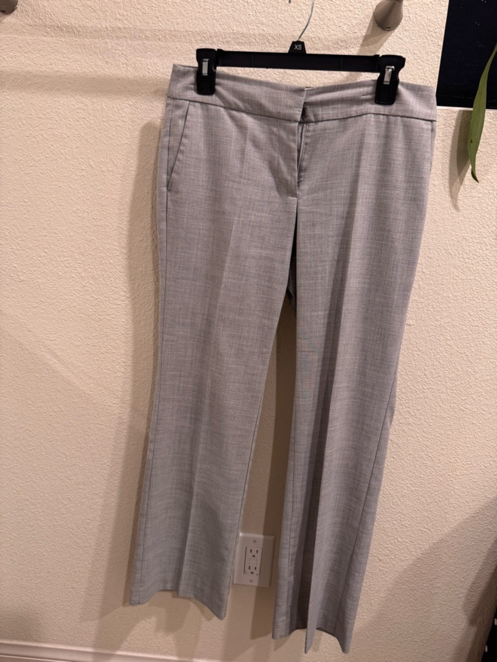 Ann Taylor Light Gray Dress Trousers